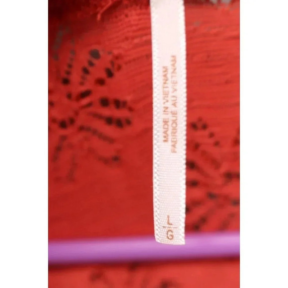 Free People Long Sleeve Semi-Sheer Tunic-Size Large-New with Tags - Picture 6 of 10